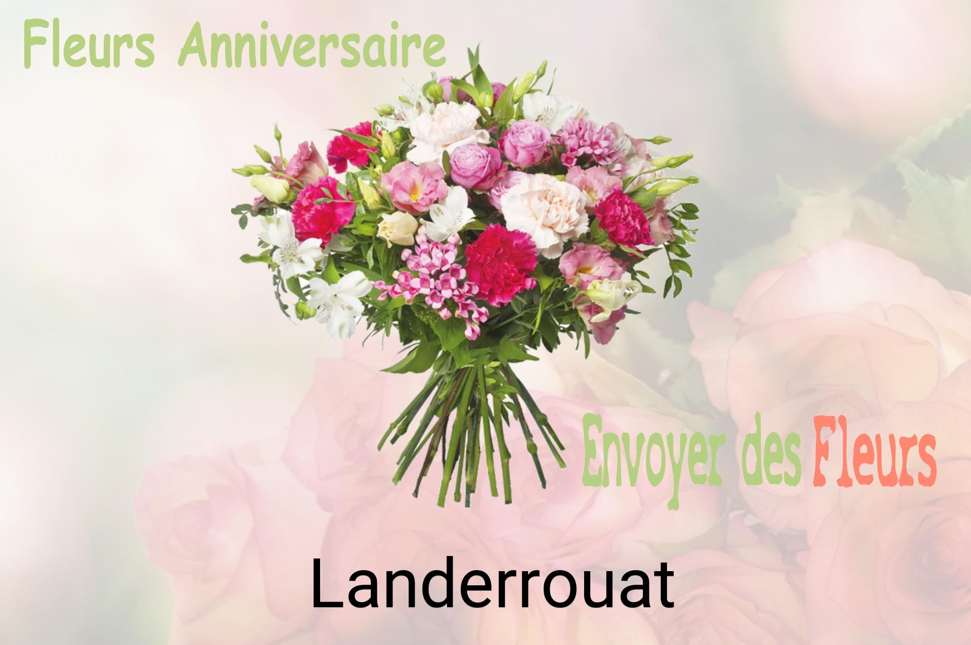 Bouquet de fleurs d’anniversaire livré à Landerrouat